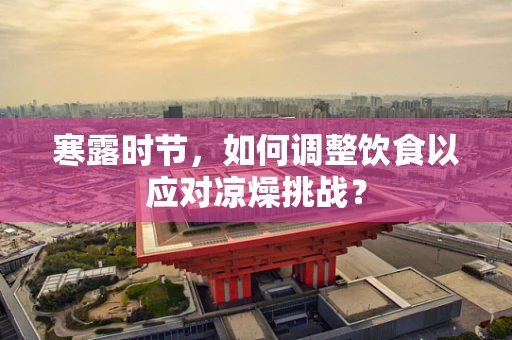 寒露时节，如何调整饮食以应对凉燥挑战？