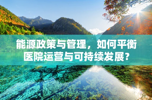 能源政策与管理，如何平衡医院运营与可持续发展？