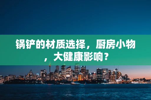 锅铲的材质选择，厨房小物，大健康影响？