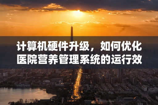 计算机硬件升级，如何优化医院营养管理系统的运行效率？