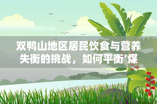 双鸭山地区居民饮食与营养失衡的挑战，如何平衡‘煤城’的餐桌？