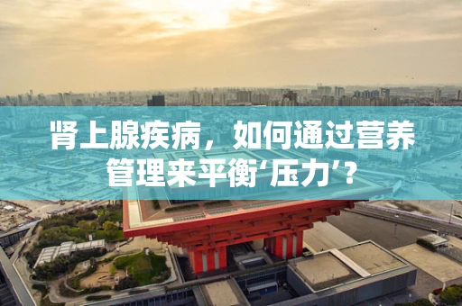 肾上腺疾病，如何通过营养管理来平衡‘压力’？