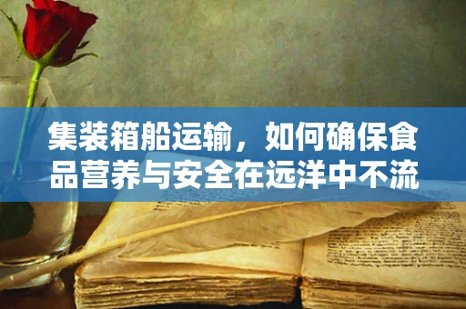 集装箱船运输，如何确保食品营养与安全在远洋中不流失？