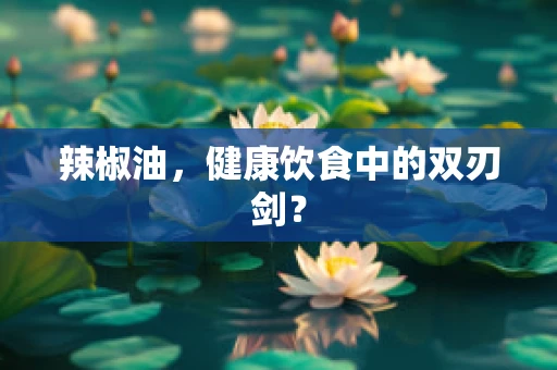 辣椒油，健康饮食中的双刃剑？