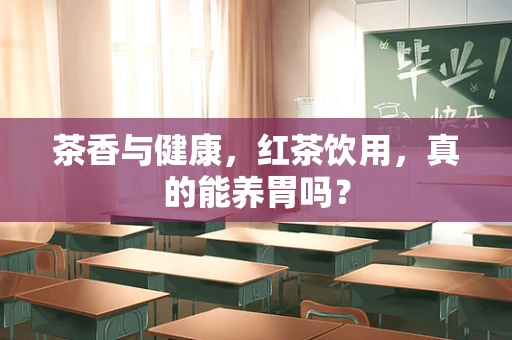 茶香与健康，红茶饮用，真的能养胃吗？