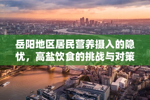 岳阳地区居民营养摄入的隐忧，高盐饮食的挑战与对策