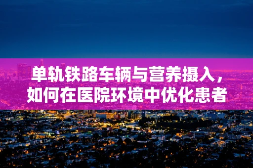 单轨铁路车辆与营养摄入，如何在医院环境中优化患者膳食运输？
