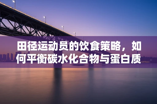 田径运动员的饮食策略，如何平衡碳水化合物与蛋白质的摄入？