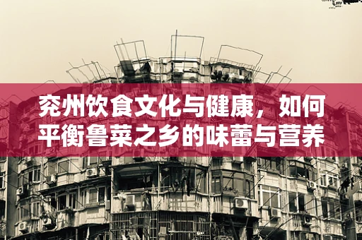 兖州饮食文化与健康，如何平衡鲁菜之乡的味蕾与营养需求？