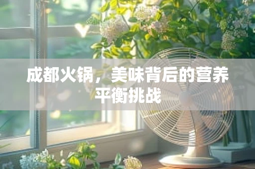 成都火锅，美味背后的营养平衡挑战