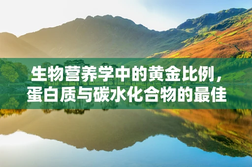 生物营养学中的黄金比例，蛋白质与碳水化合物的最佳平衡点是什么？