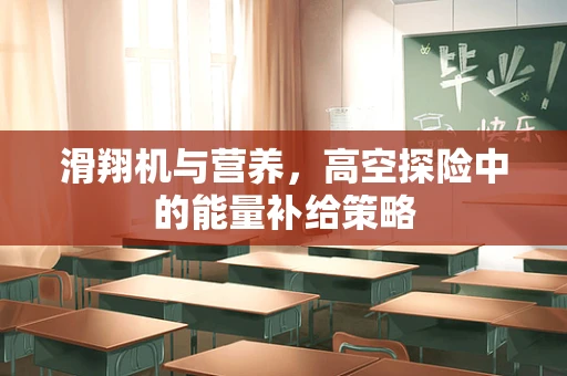 滑翔机与营养，高空探险中的能量补给策略
