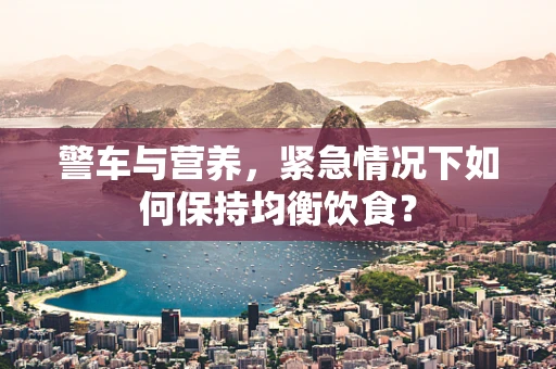 警车与营养，紧急情况下如何保持均衡饮食？