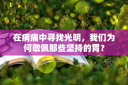 在病痛中寻找光明，我们为何敬佩那些坚持的胃？