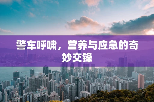 警车呼啸，营养与应急的奇妙交锋