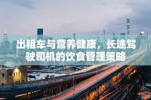 出租车与营养健康，长途驾驶司机的饮食管理策略