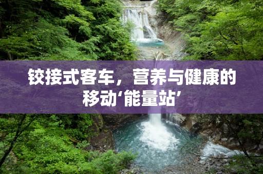 铰接式客车，营养与健康的移动‘能量站’