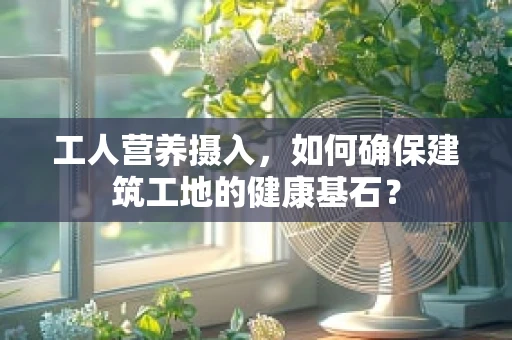 工人营养摄入，如何确保建筑工地的健康基石？
