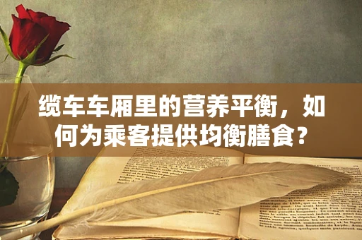 缆车车厢里的营养平衡，如何为乘客提供均衡膳食？