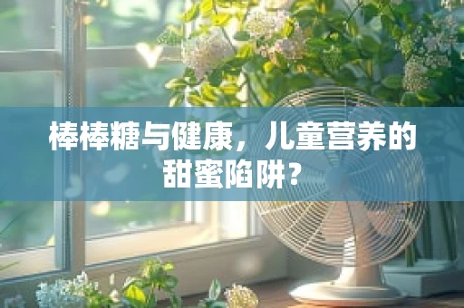 棒棒糖与健康，儿童营养的甜蜜陷阱？