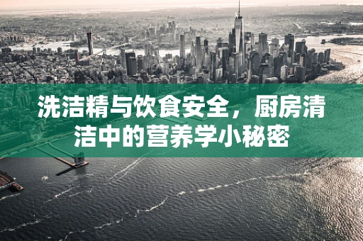 洗洁精与饮食安全，厨房清洁中的营养学小秘密