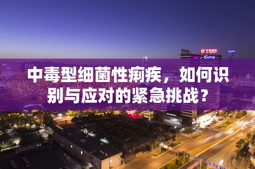 中毒型细菌性痢疾，如何识别与应对的紧急挑战？