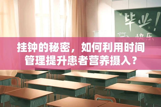 挂钟的秘密，如何利用时间管理提升患者营养摄入？