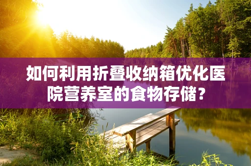 如何利用折叠收纳箱优化医院营养室的食物存储？