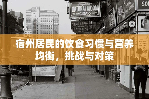 宿州居民的饮食习惯与营养均衡，挑战与对策
