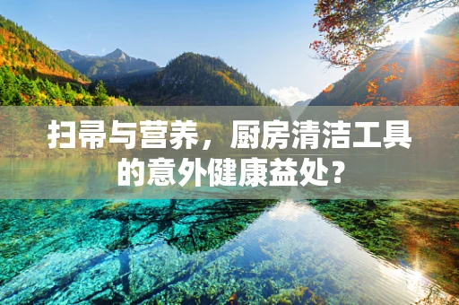 扫帚与营养，厨房清洁工具的意外健康益处？