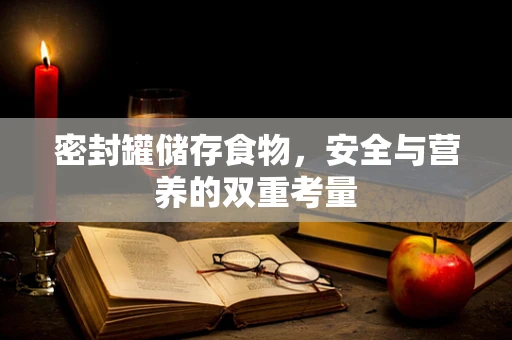 密封罐储存食物，安全与营养的双重考量