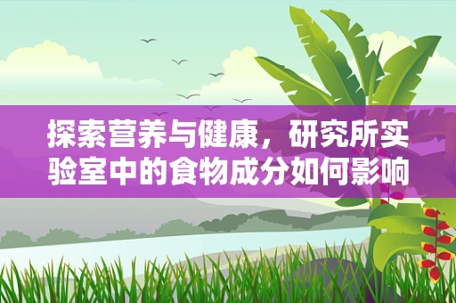 探索营养与健康，研究所实验室中的食物成分如何影响人体代谢？