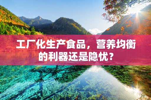 工厂化生产食品，营养均衡的利器还是隐忧？