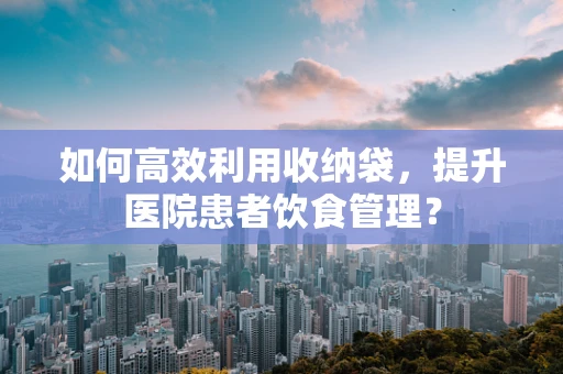 如何高效利用收纳袋，提升医院患者饮食管理？