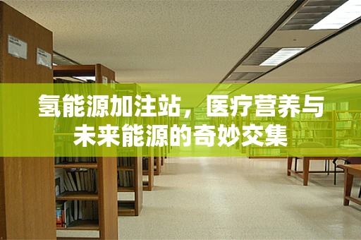 氢能源加注站，医疗营养与未来能源的奇妙交集