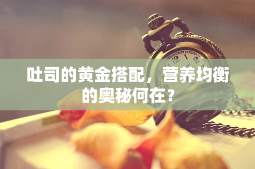吐司的黄金搭配，营养均衡的奥秘何在？