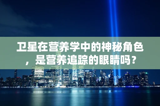 卫星在营养学中的神秘角色，是营养追踪的眼睛吗？