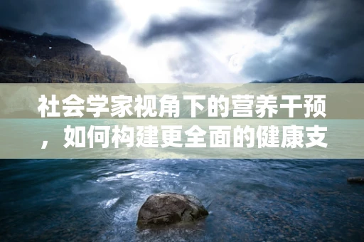 社会学家视角下的营养干预，如何构建更全面的健康支持系统？