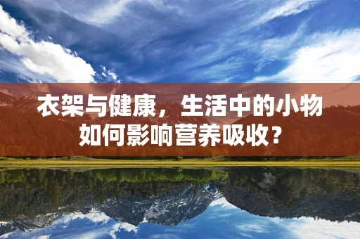 衣架与健康，生活中的小物如何影响营养吸收？