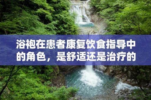 浴袍在患者康复饮食指导中的角色，是舒适还是治疗的一部分？