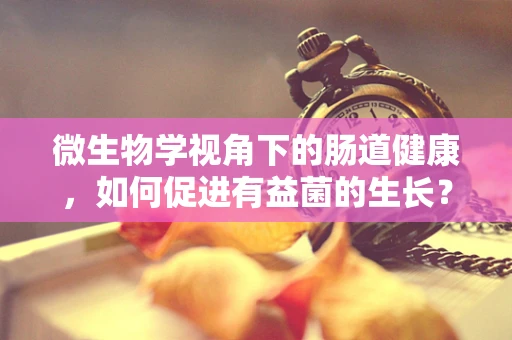 微生物学视角下的肠道健康，如何促进有益菌的生长？