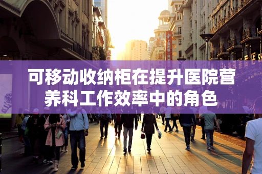 可移动收纳柜在提升医院营养科工作效率中的角色