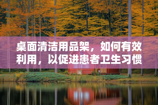 桌面清洁用品架，如何有效利用，以促进患者卫生习惯？
