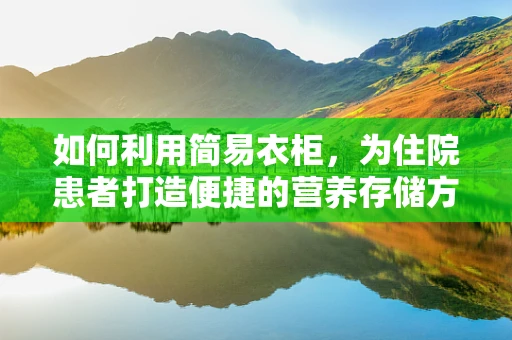 如何利用简易衣柜，为住院患者打造便捷的营养存储方案？