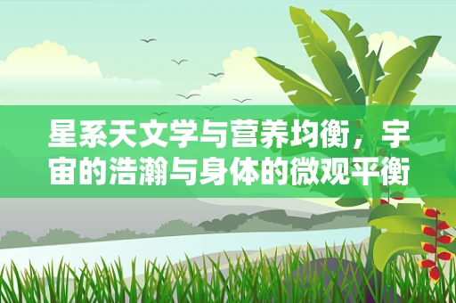 星系天文学与营养均衡，宇宙的浩瀚与身体的微观平衡