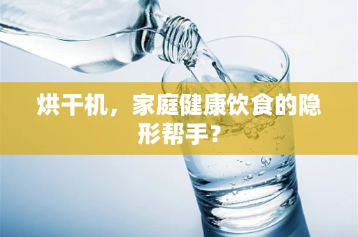 烘干机，家庭健康饮食的隐形帮手？
