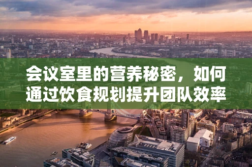 会议室里的营养秘密，如何通过饮食规划提升团队效率？
