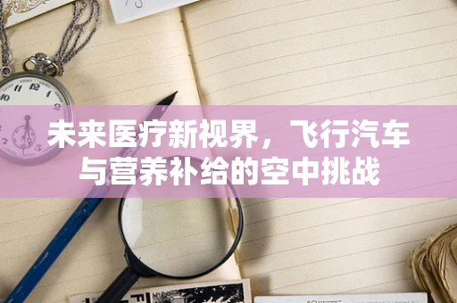 未来医疗新视界，飞行汽车与营养补给的空中挑战