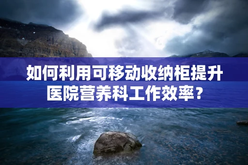 如何利用可移动收纳柜提升医院营养科工作效率？