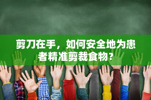 剪刀在手，如何安全地为患者精准剪裁食物？